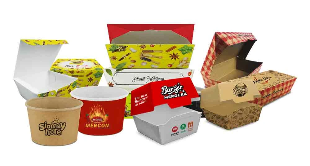 Custom cetak kemasan makanan murah dan berkualitas