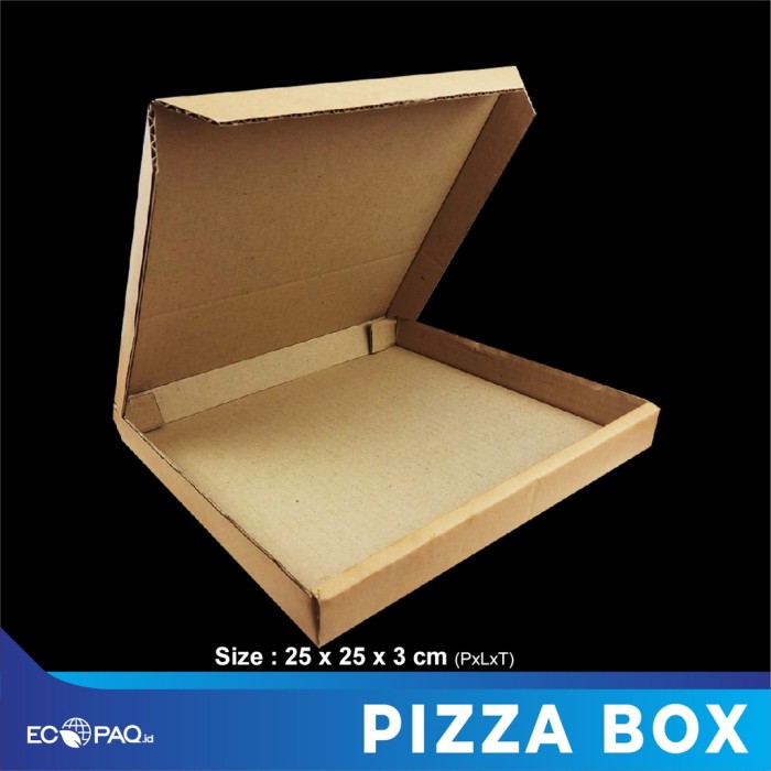  box pizza ukuran 25x25x3 cm